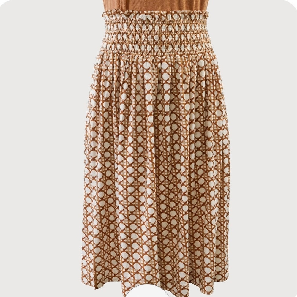 NWT XXL cane print skirt.